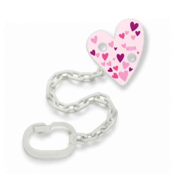 Синджир за биберон NUK, Розово сърце-j7A97.jpeg