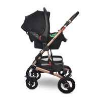 Комбинирана бебешка количка 2в1 Lorelli Alba Premium, Black + Адаптори-j7YFQ.jpeg