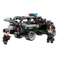 Конструктор Qman, Mine City, Полицейски автомобил, 686 части-j8FIX.jpeg