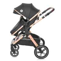 Комбинирана бебешка количка 3в1 Lorelli Viola, Black Diamonds + адаптори-jBvuY.jpeg