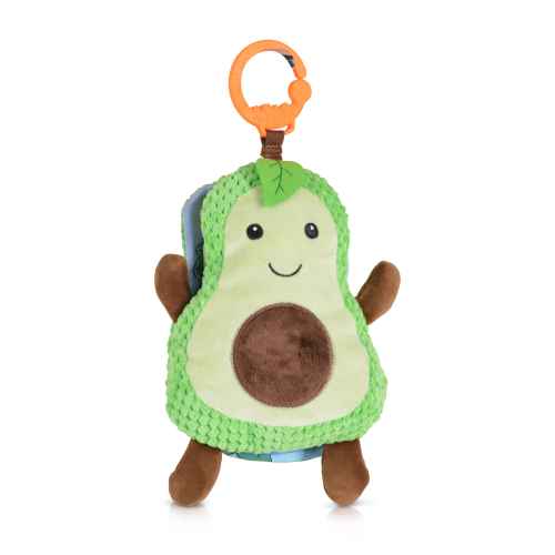 Мека книжка с висулка Jollybaby Avovado