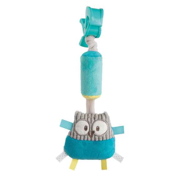 Мека играчка с дрънкалка Canpol Pastel Friends, тюркоаз-jbeQC.jpg