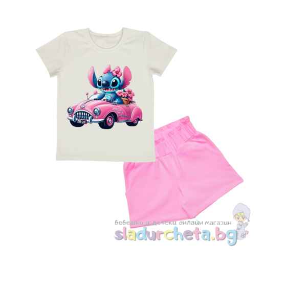 Комплект от 2 части Светли - тениска и къс панталон-jcdem.jpeg