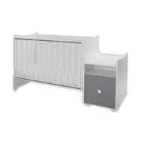 Бебешко легло Lorelli Trend Plus New 3-box, Бяло/ stone grey-k4SgP.jpeg