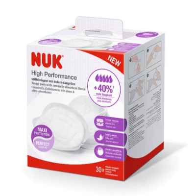 Подплънки за кърмачка NUK Hihg performance, 30бр.