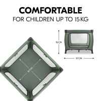 Бебешка кошара Hauck Sleep N Play SQ, Dark Green-kKW8g.jpeg