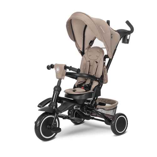 Сгъваема триколка Lorelli Freccia с ротация 360, Beige