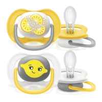 Ортодонтични залъгалки Philips AVENT Ultra Air Happy 6-18м, Лимони в кутия за стерилизиране, 2 бр.-kZ0nn.jpg