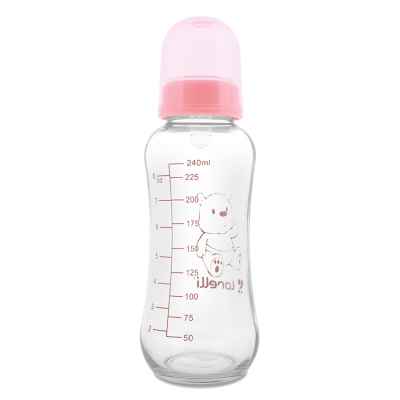 Стъклено шише Lorelli 240 МЛ, BLUSH PINK