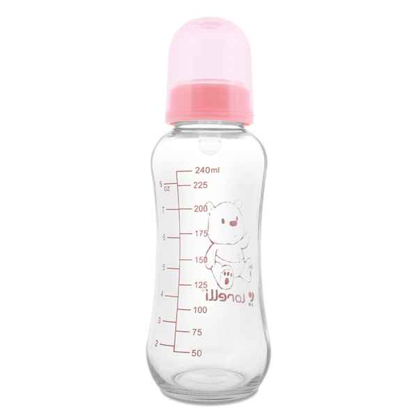 Стъклено шише Lorelli 240 МЛ, BLUSH PINK-kapR3.jpeg