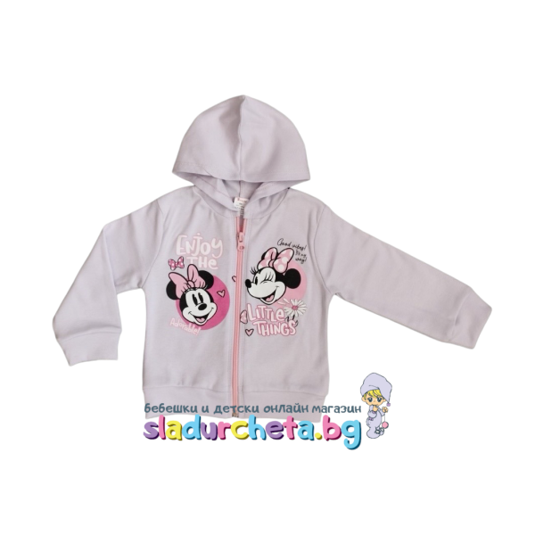 Бебешки суитшърт Светли, лилав-kaxYY.png