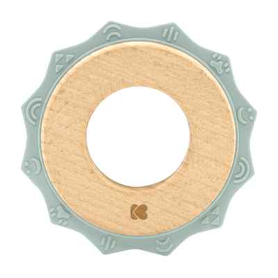 Чесалка дърво-силикон Kikka Boo Gear, Mint