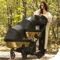 Бебешка количка за близнаци 2 в 1 Kunert Ивенто, Еко бяла перла-kdumG.jpeg