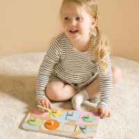 Дървен образователен пъзел Classic World, с 9 геометрични елемента-kpJJL.jpeg