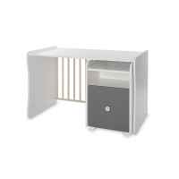 Бебешко легло Lorelli Trend Plus New 3-box, Бяло/ stone grey-kuLwj.jpeg