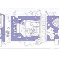 Творчески комплект Hape, Хартиена ролка за оцветяване, Фантастичен замък-kwkRI.jpeg