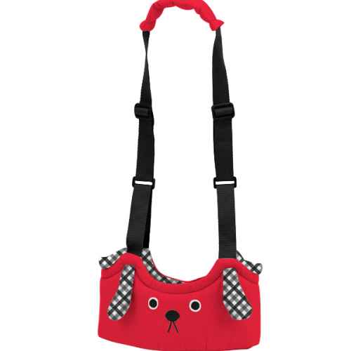 Колан за прохождане Chipolino 1st Steps, червен