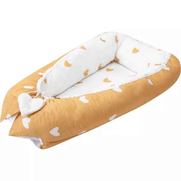 Бебешко гнездо Bubaba Макси, Жълто сърце-l2Aqa.jpeg