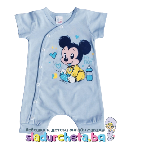 Бебешки гащеризон Светли, Мики Маус син-l2iNU.png