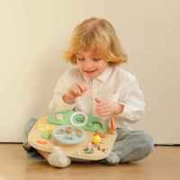 Мултифункционален дървен волан Classic World, с активности-lBUGS.jpeg