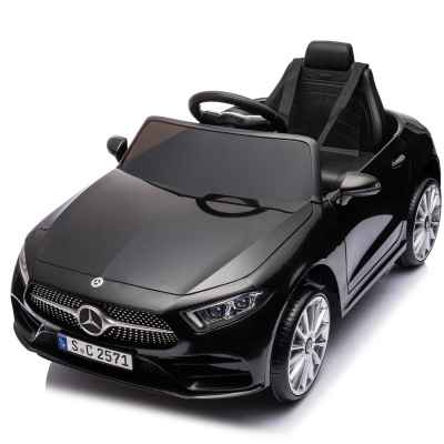 Акумулаторен джип JJ Mercedes Benz CLS350, черен
