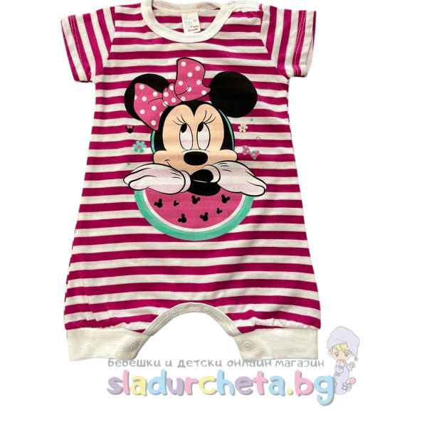 Бебешки гащеризон Светли, Мини Маус-lGfiK.jpeg