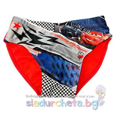 Детски бански Sun City, Маккуин червен