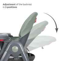 Столче за хранене Lorelli, Party, Grey leather-lN32o.jpeg