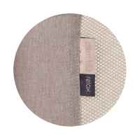 Бебешка кошара с падаща страна Chipolino Релакс, тирамису лен-laedD.jpeg