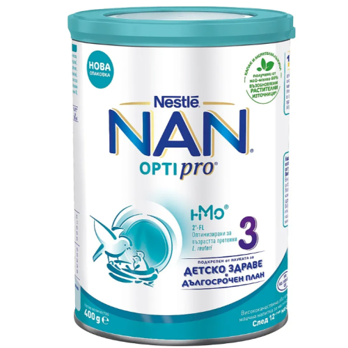 Преходно мляко Nestle NAN 3, 12м+ 400 гр.