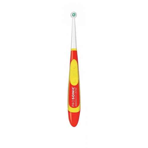 Детска електрическа четка за зъби BioSynex Visiomed Prosonic Junior, червена