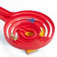 Комплект дървена писта Hape, Quadrilla, Двустранна спирала, 9 части-lncUK.jpeg