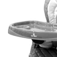 Столче за хранене еко кожа Lorelli BELLISSIMO COOL, GREY-m0QM5.jpg