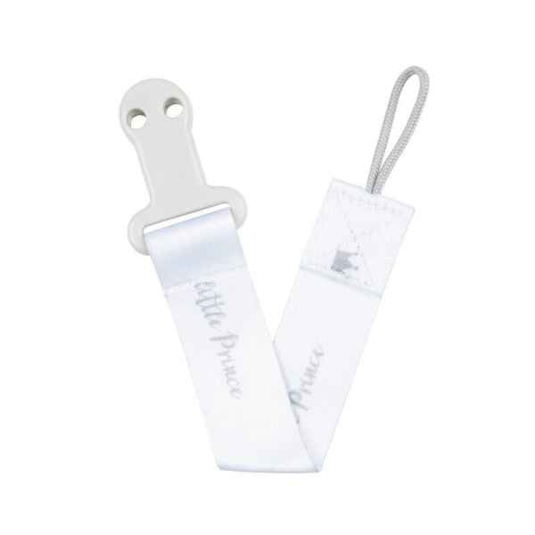 Клипс за залъгалка с лента Canpol Royal Baby, сив надпис-m3Wfr.jpg