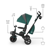 Триколка KinderKraft Spinstep 2 Plus, Зелена-mB6AF.png