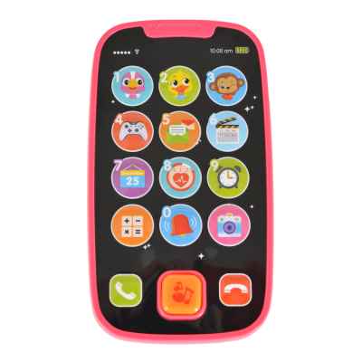 Бебешки смартфон Hola, червен