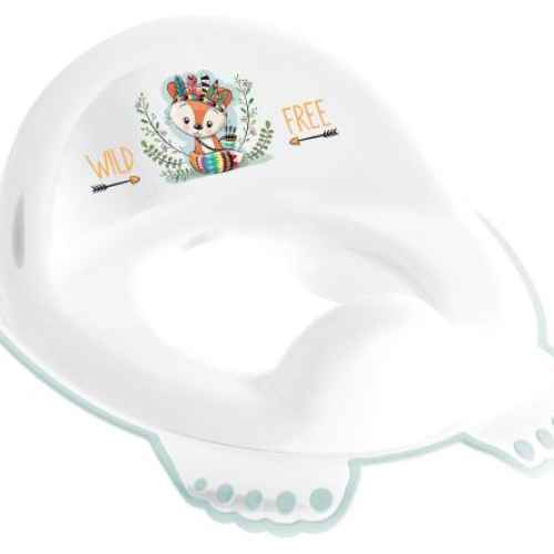 Анатомична приставка за тоалетна чиния Tega Baby WILD & FREE, лисиче