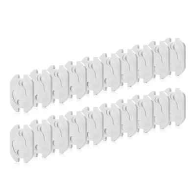 Протектори за контакти Reer, 20 бр. бели