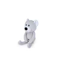 Мека играчка за гушкане Teddy Bear, светлосив-mWjwv.jpeg