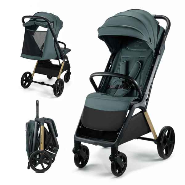 Лятна бебешка количка KinderKraft Loom, Jade green-mcIEE.jpeg