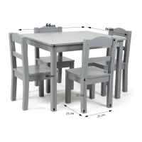 Детска маса с два стола Ginger Home, сива-mpBOM.jpeg