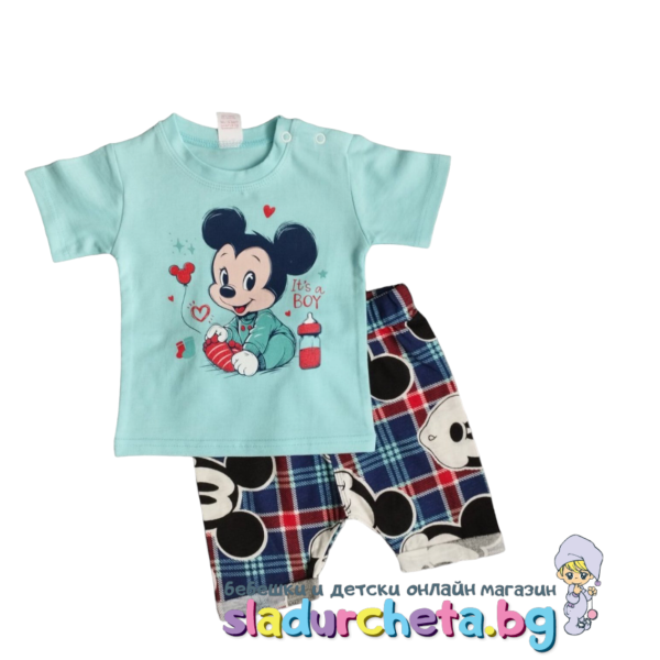 Комплект от 2 части Светли - тениска и къси панталони-mrkoM.png