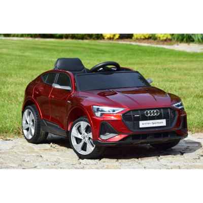 Акумулаторна кола JJ AUDI Sportback 4x4, червен металик