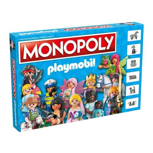 Настолна игра Winning Moves, Monopoly, Playmobil