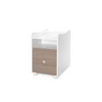 Бебешко легло Lorelli Trend Plus New 3-box, Бяло/Кехлибар-nJ9jB.jpeg