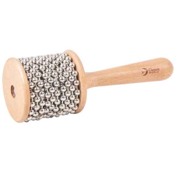 Малка дървена кабаса Classic World Educational, с метални топчета-nJNSk.jpeg