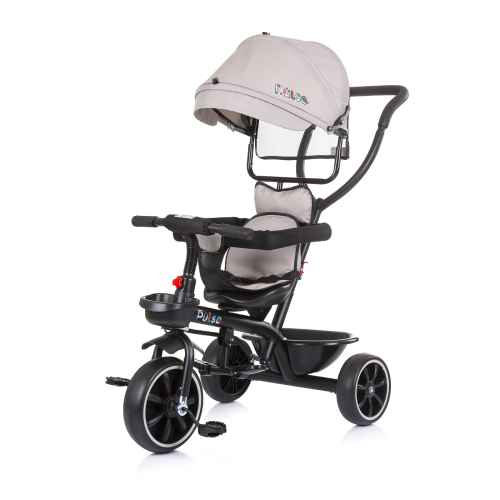 Триколка със сенник Chipolino Пулс, хумус