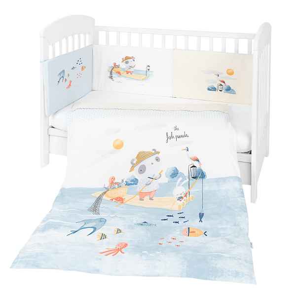 Бебешки спален комплект Kikka Boo 2 части EU style, The Fish Panda -nMpne.jpg