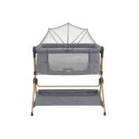 Бебешка мини кошара + Столче за хранене 2в1 Kikka Boo Sleat Me, Grey-nXt15.jpeg