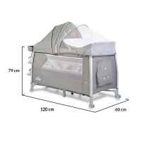 Бебешка кошара Cangaroo ISleep, сива-ndB51.jpeg